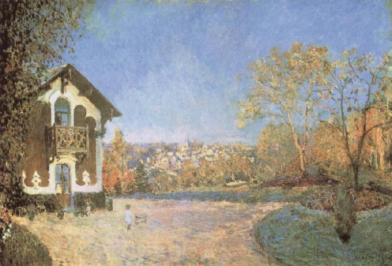 Alfred Sisley Louveciennes Spain oil painting art